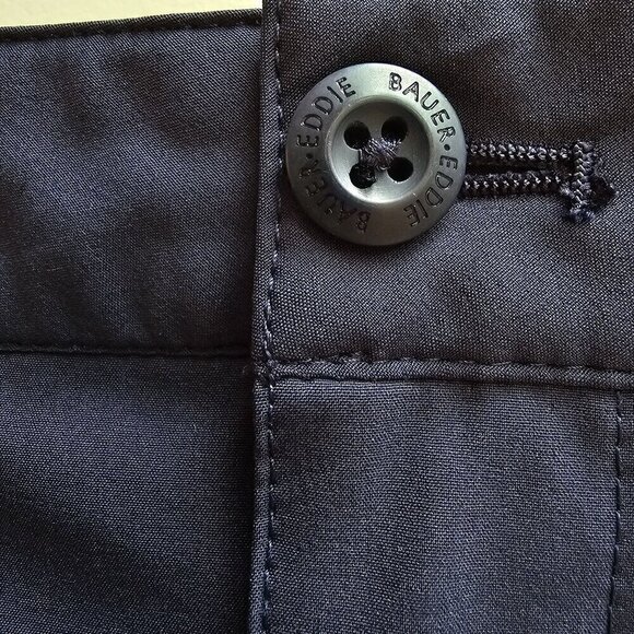 Eddie Bauer Women's Skort Size 10 Navy Blue Polyester Spandex Blend With Pockets - Picture 7 of 10